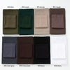 A set of sixteen chiffon hijab and undercap products displayed in various earthy and neutral tones.