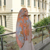Bohemian Watercolor Print Lady Hijab Scarf