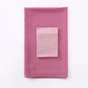 Zwei-teiliges Schleier-Hijab-Set aus pudriger Rosé-Chiffon und passender Innenbekleidung.