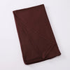Foulard instant en jersey extensible couleur bordeaux foncé plié proprement.