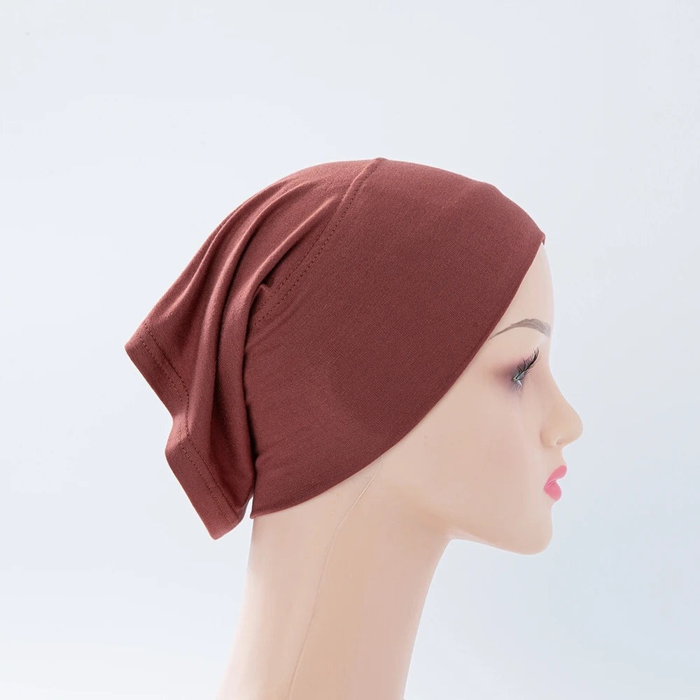 Marooner Bambus-Jersey-Turban-Cap auf einem Mannequin-Kopf