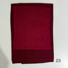 A solid maroon hijab set made of soft modal rayon fabric.