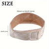 Beige, verstellbare Anti-Rutsch-Haarnetz-Gurt, ca. 55 cm lang.