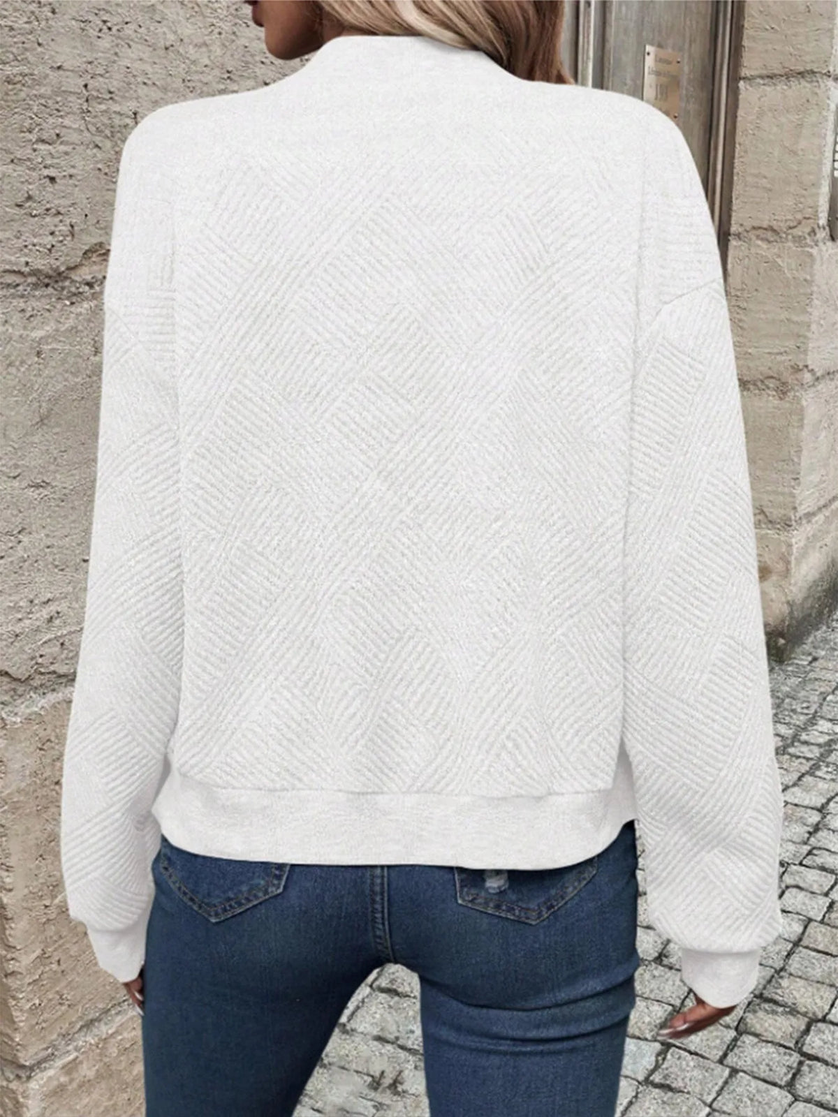Women's Solid Color Zipper Jacket