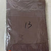 A folded mauve soft modal rayon hijab set for women packaged in clear plastic.