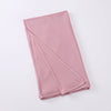 Écharpe instant hijab en jersey extensible, rose poussiéreux et plié.