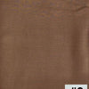 Échantillon de tissu de foulard modal multicolore brun solide, étiqueté #8.