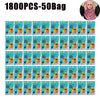 Paquete de 50 pañuelos de cinta anti-resbalante y fuerte agarre invisibles para hijab