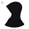 Hijab et foulard noir élégant et modeste pour femmes