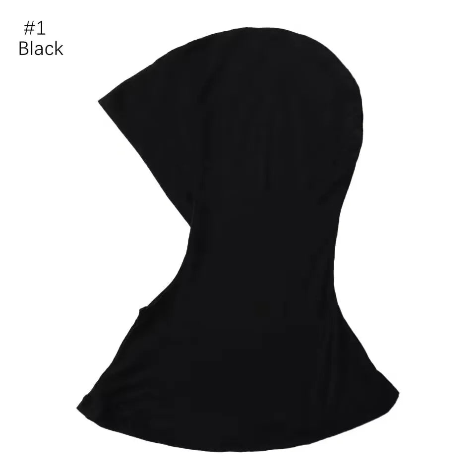 Hijab et foulard noir élégant et modeste pour femmes