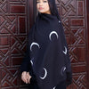 Bohemian Watercolor Print Lady Hijab Scarf