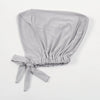 A light gray adjustable cotton jersey inner hijab cap tied at the bottom.