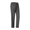 Graue wasserdichte Wanderhose, flach aufgestellt