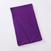 Foulard instant en jersey élastique violet vif plié soigneusement.